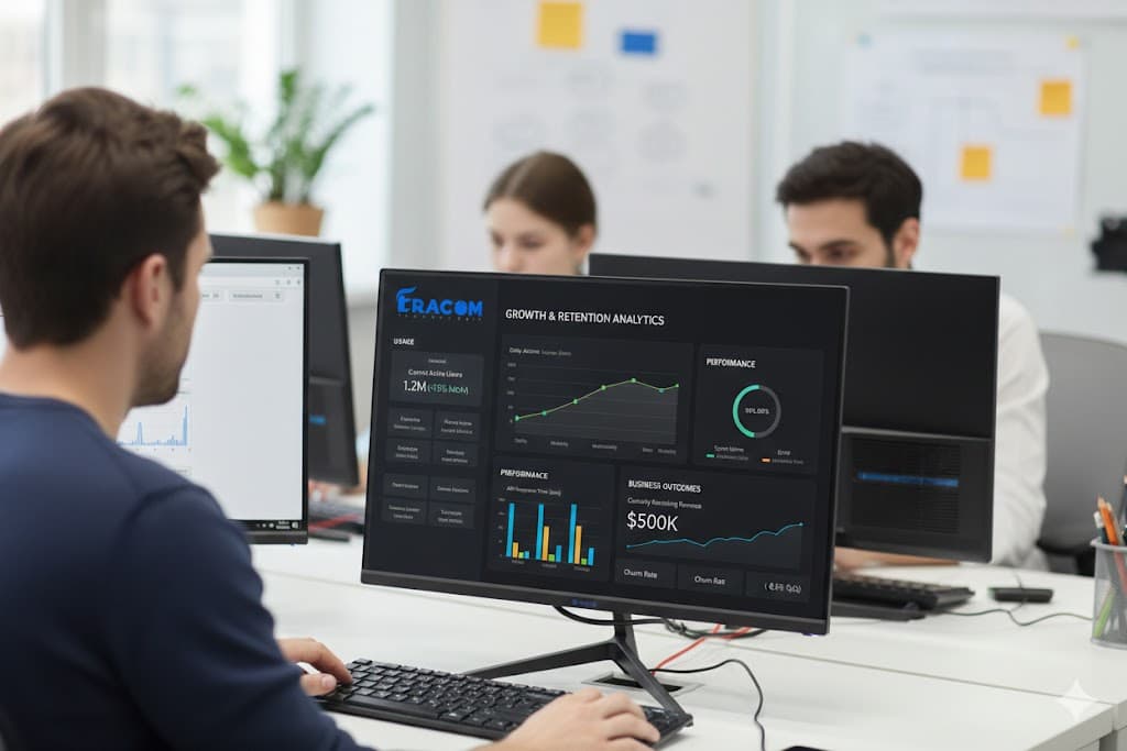 Eracom metrics dashboards for software projects